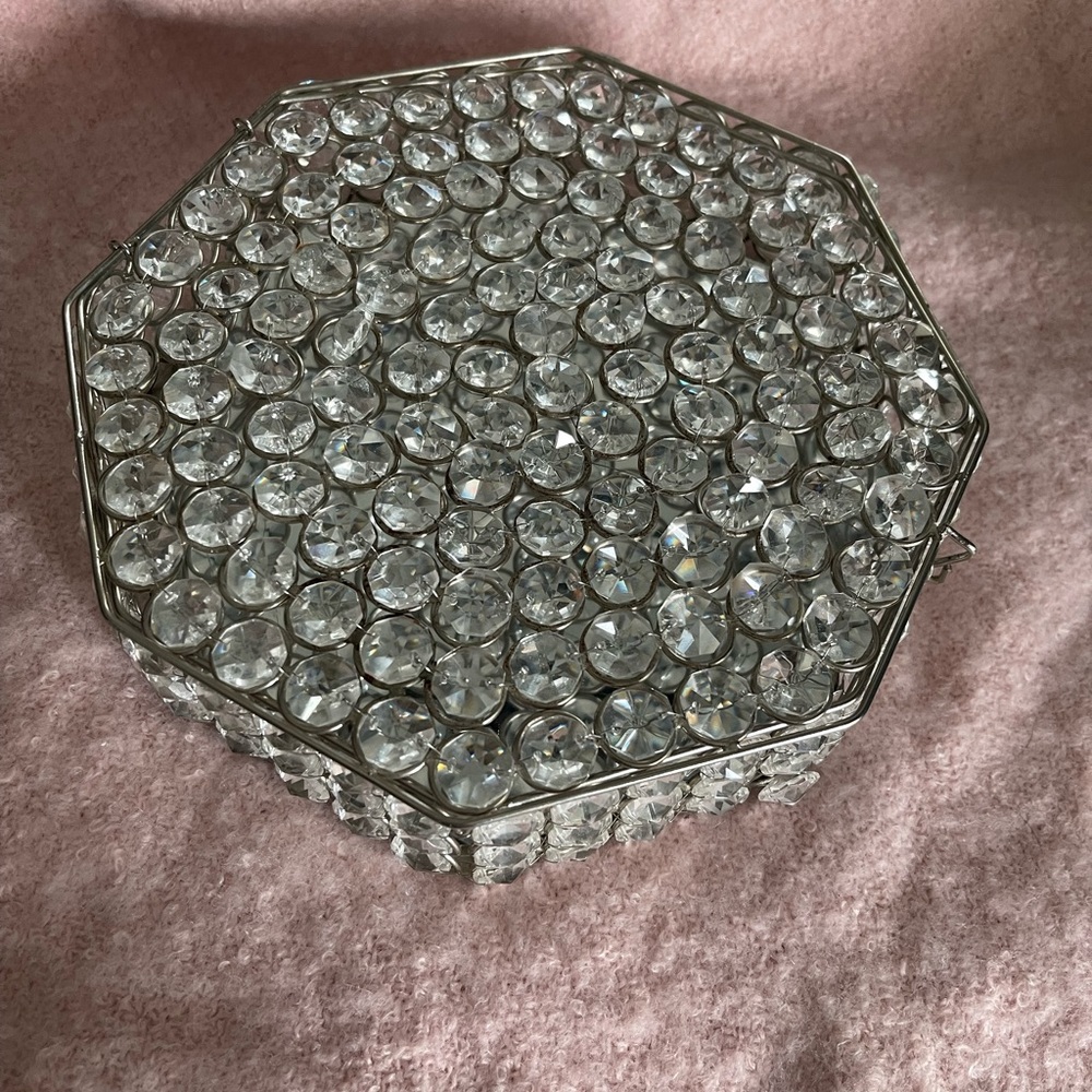 Crystal stainless steel decor